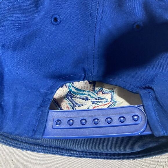 Vintage Outdoor Cap Toronto Blue Jays Snapback Hat MLB Baseball Blue Red Cap - Picture 5 of 8